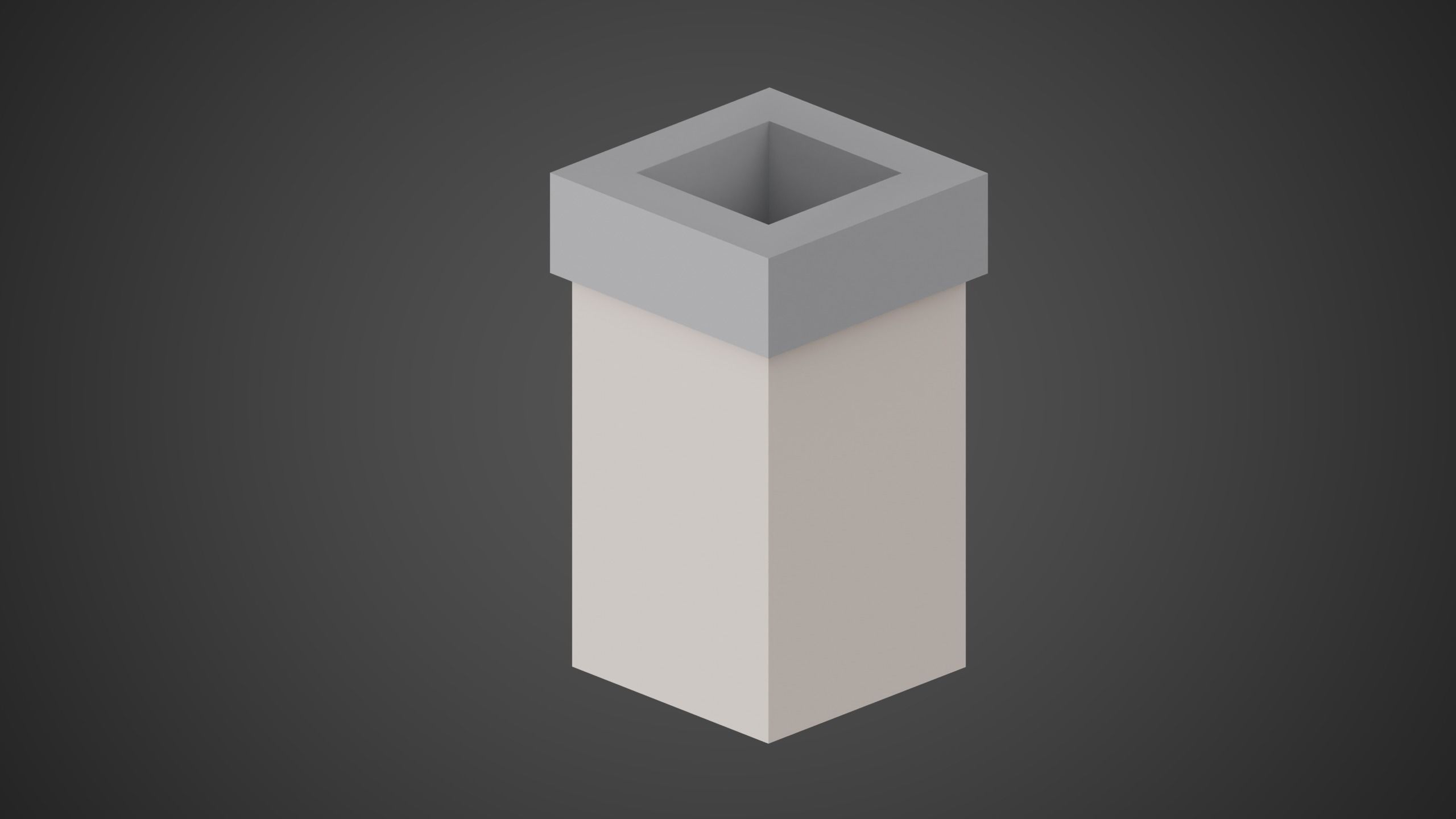 City Buildings Low-poly 3D model_9