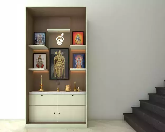 Divine Render Puja Scene Enhanced with SketchUp  VRay Elevate 