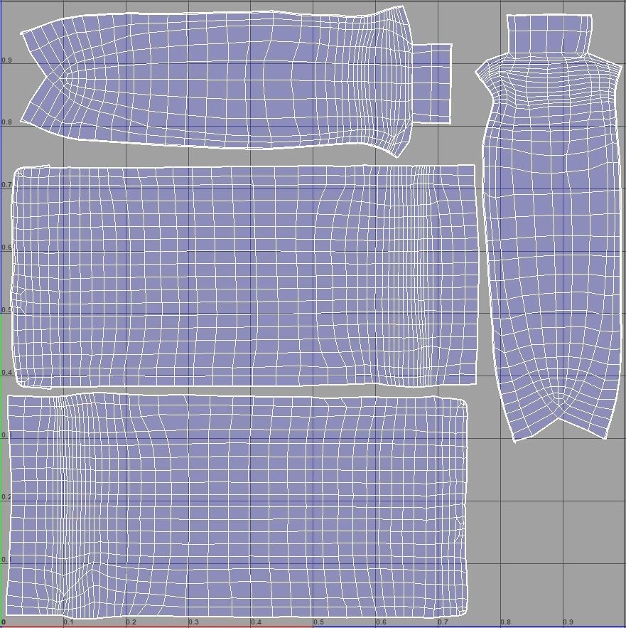 WholemealFlour Low-poly 3D model_7