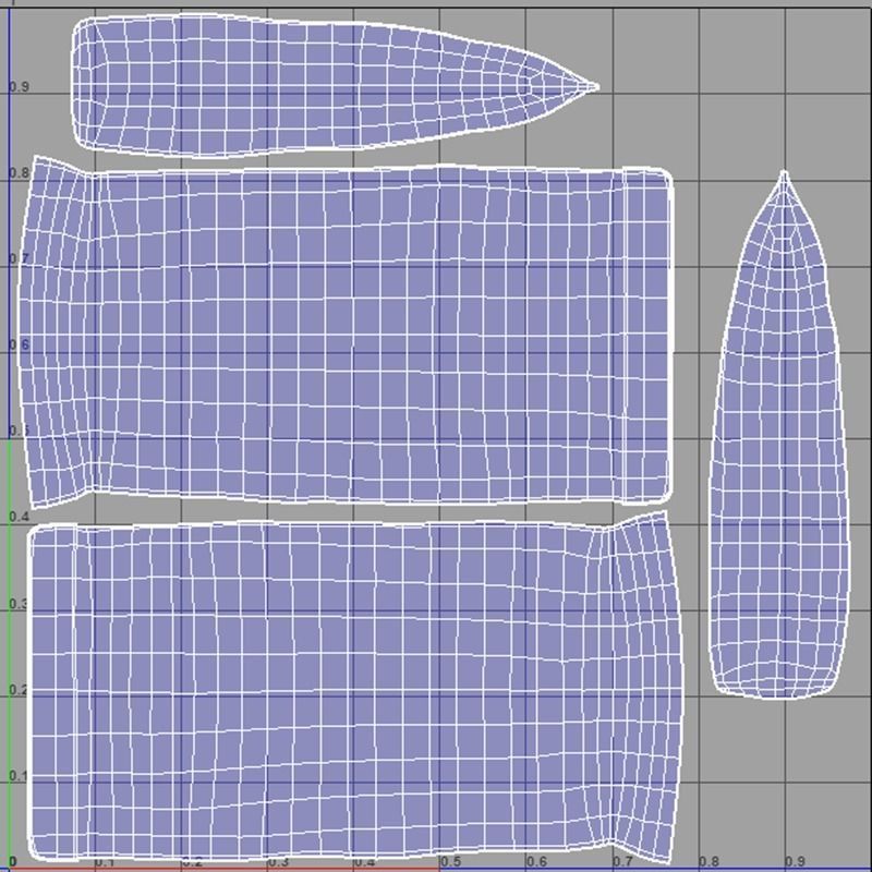 WholemealFlour  Low-poly 3D model_7