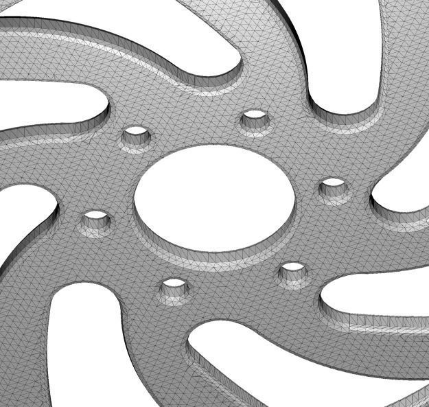 Rusty Bike Disc Rotor 3D model_4