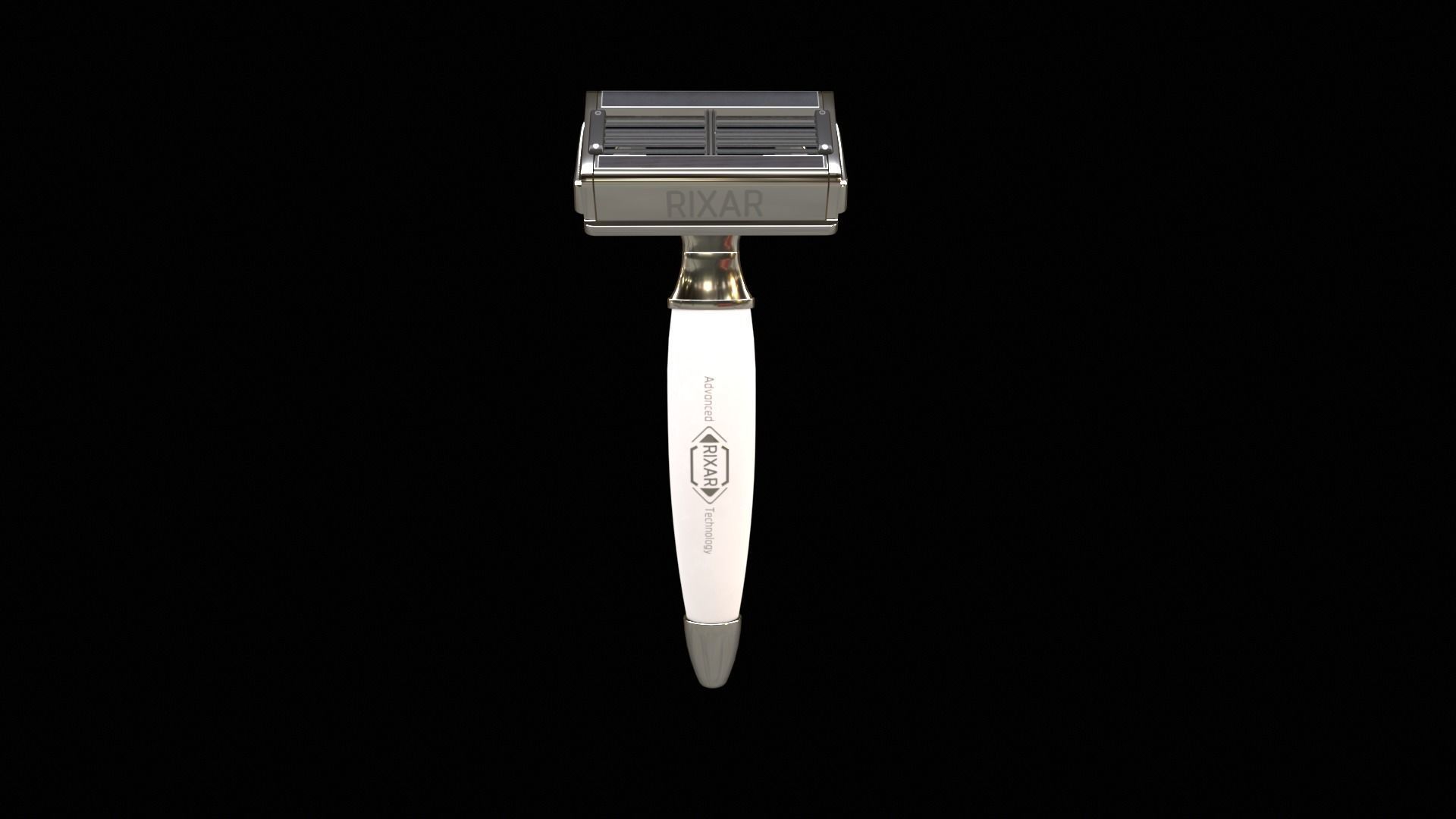 Cartridge Razor Low Poly 3D model Low-poly 3D model_6