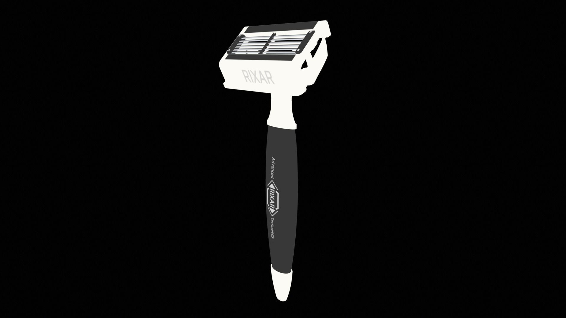 Cartridge Razor Low Poly 3D model Low-poly 3D model_7
