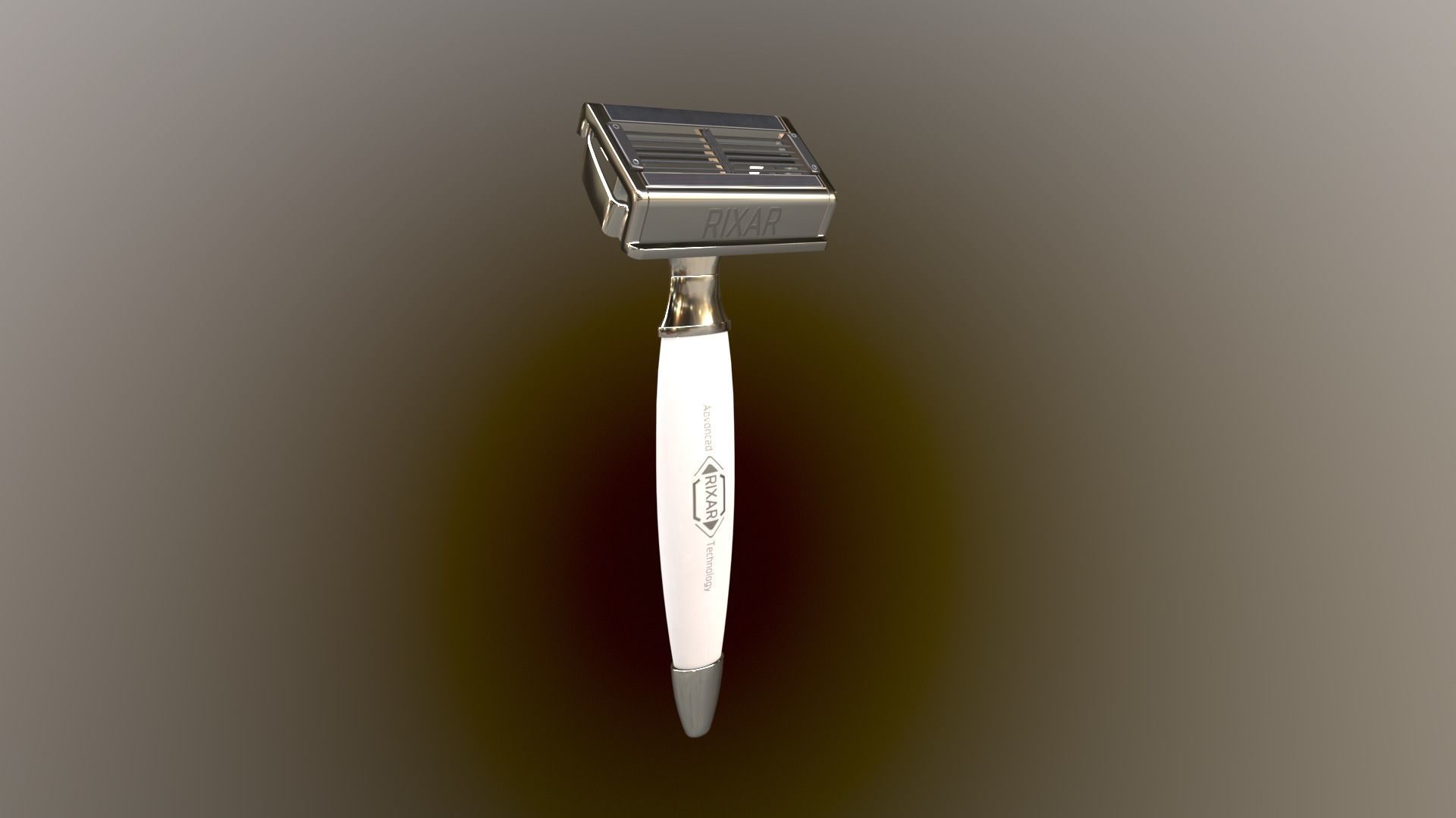 Cartridge Razor Low Poly 3D model Low-poly 3D model_2