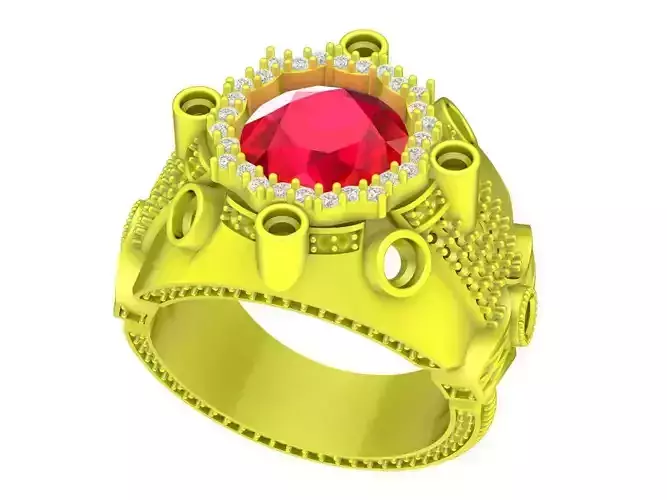 A4338 Art Men Ring