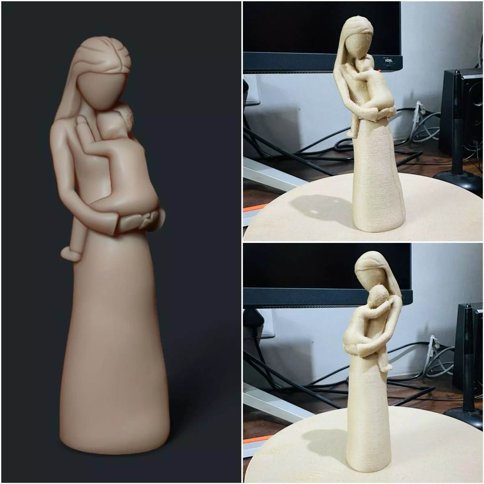 Mother Love 3D print model_0