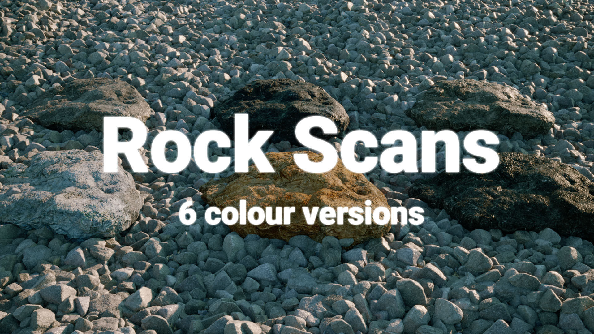 Environment Pack Ultimate Rocks Stones Pebbles 3D Model Collection_23