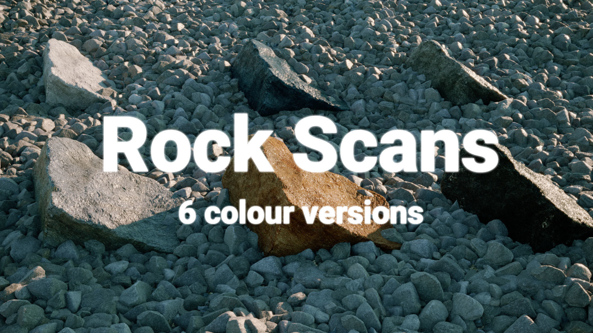 Environment Pack Ultimate Rocks Stones Pebbles 3D Model Collection_12