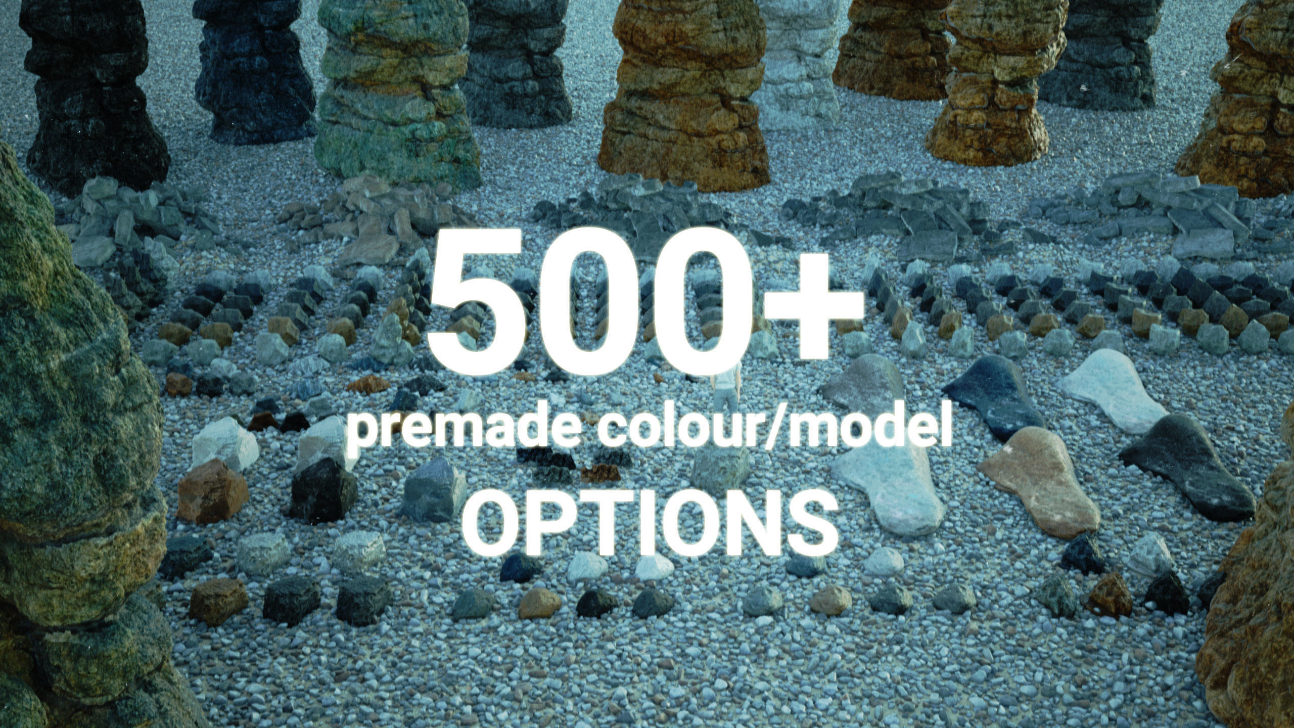 Environment Pack Ultimate Rocks Stones Pebbles 3D Model Collection_2