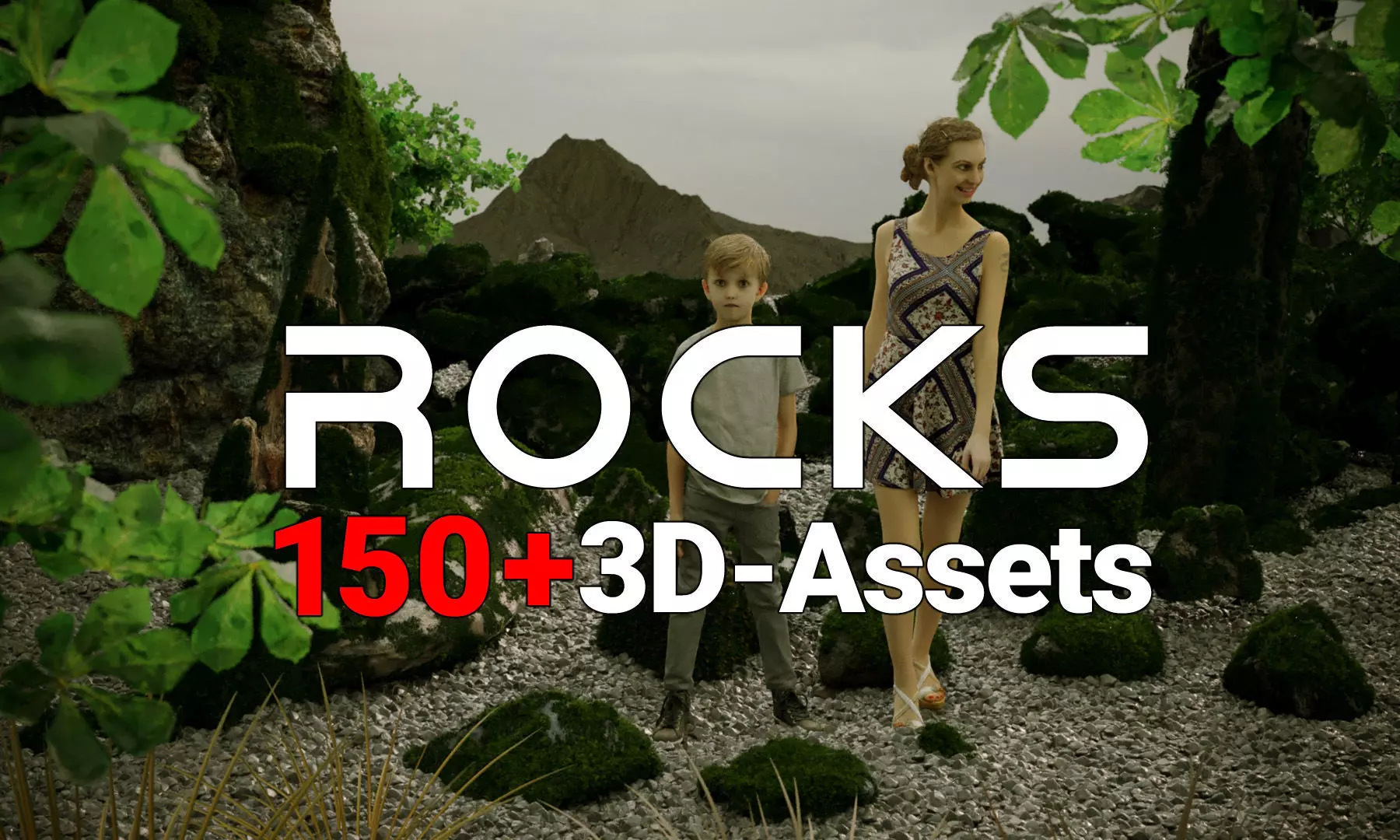 Ultimate Massive Sharp Rocks Scan Set 3D Model Collection_0