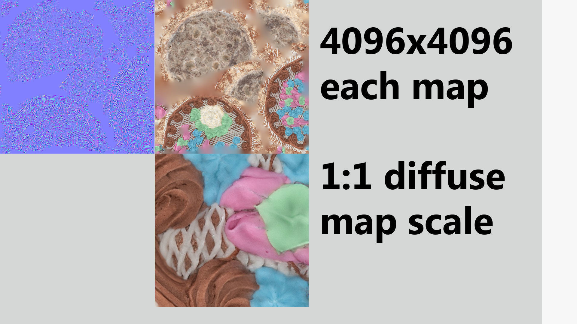 Cake dessert 19 items collection 3D model_23