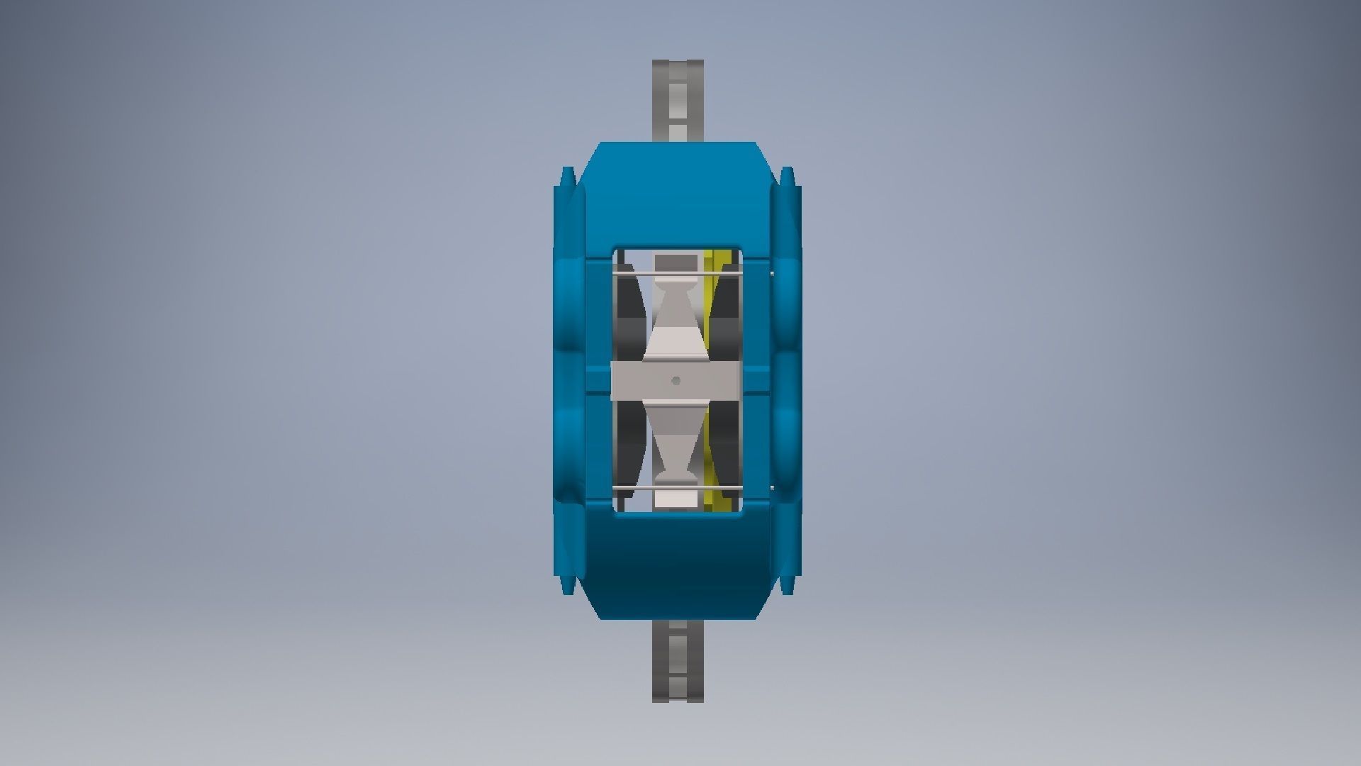 Car Brake Discs Front 3d 3D model_5