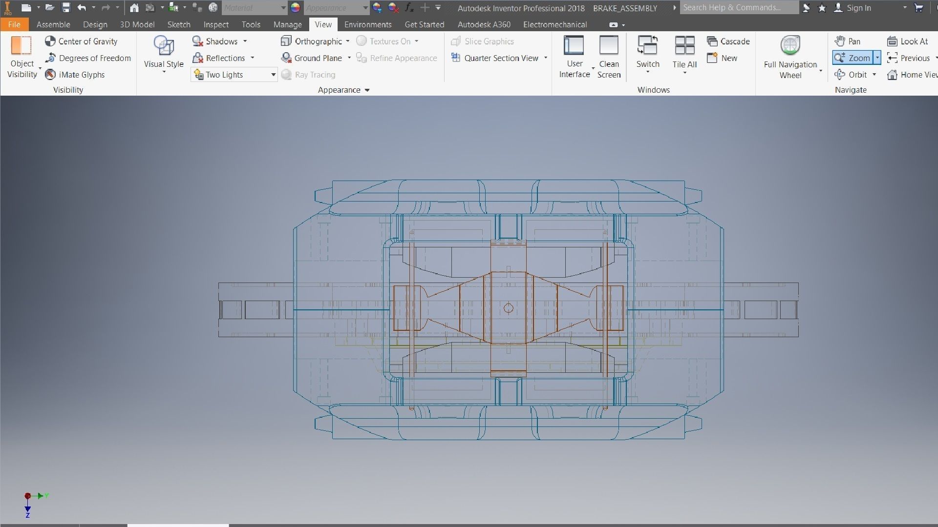 Car Brake Discs Front 3d 3D model_10