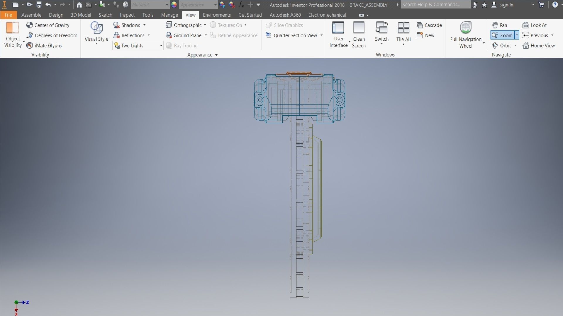 Car Brake Discs Front 3d 3D model_9