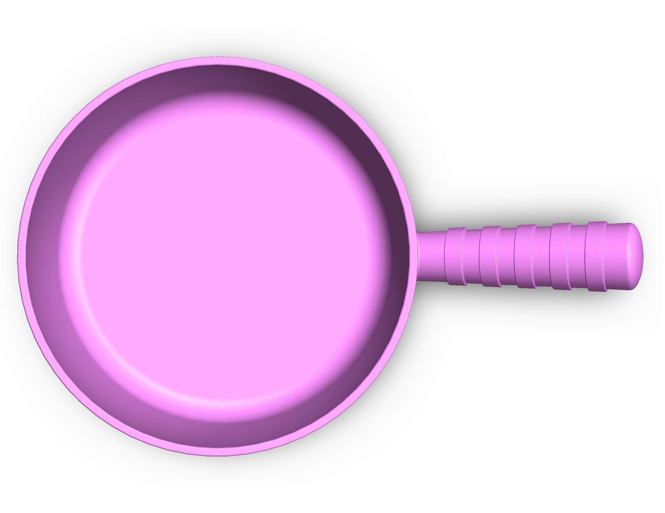 Plastic Round Dipper 1L 3D print model_17