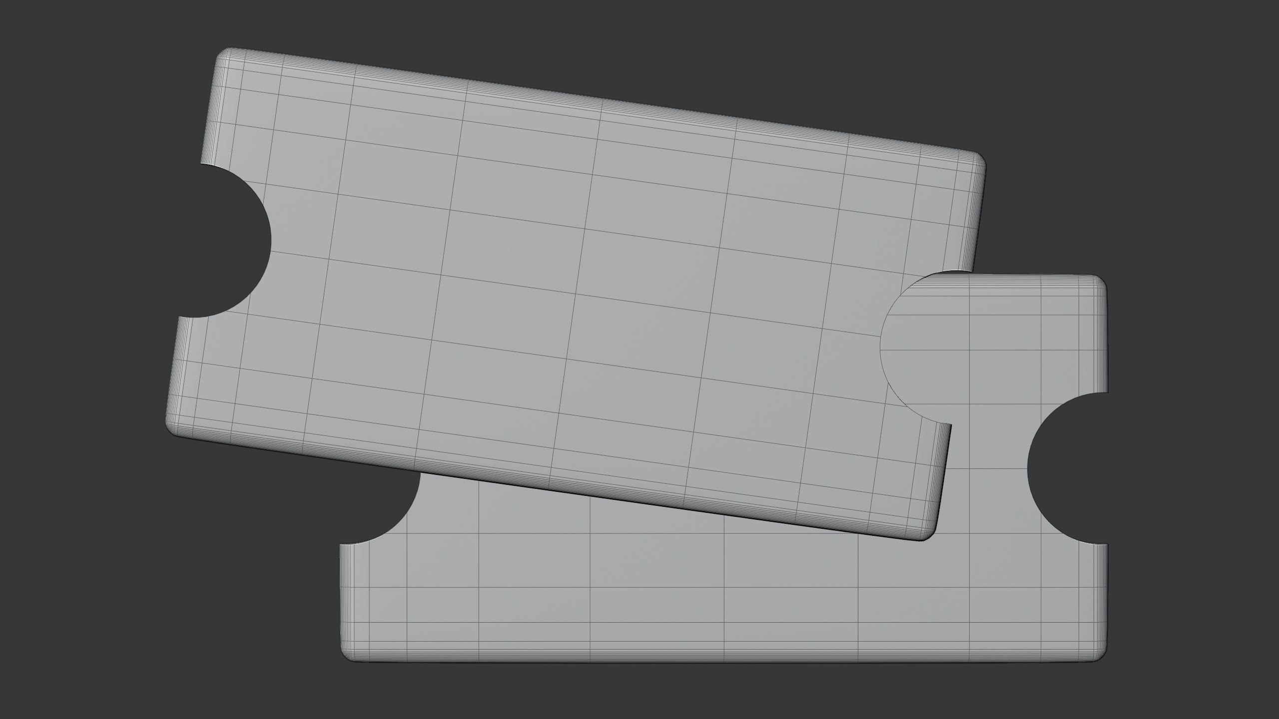 Discount Coupon Ticket 3D Icon 3D model_9