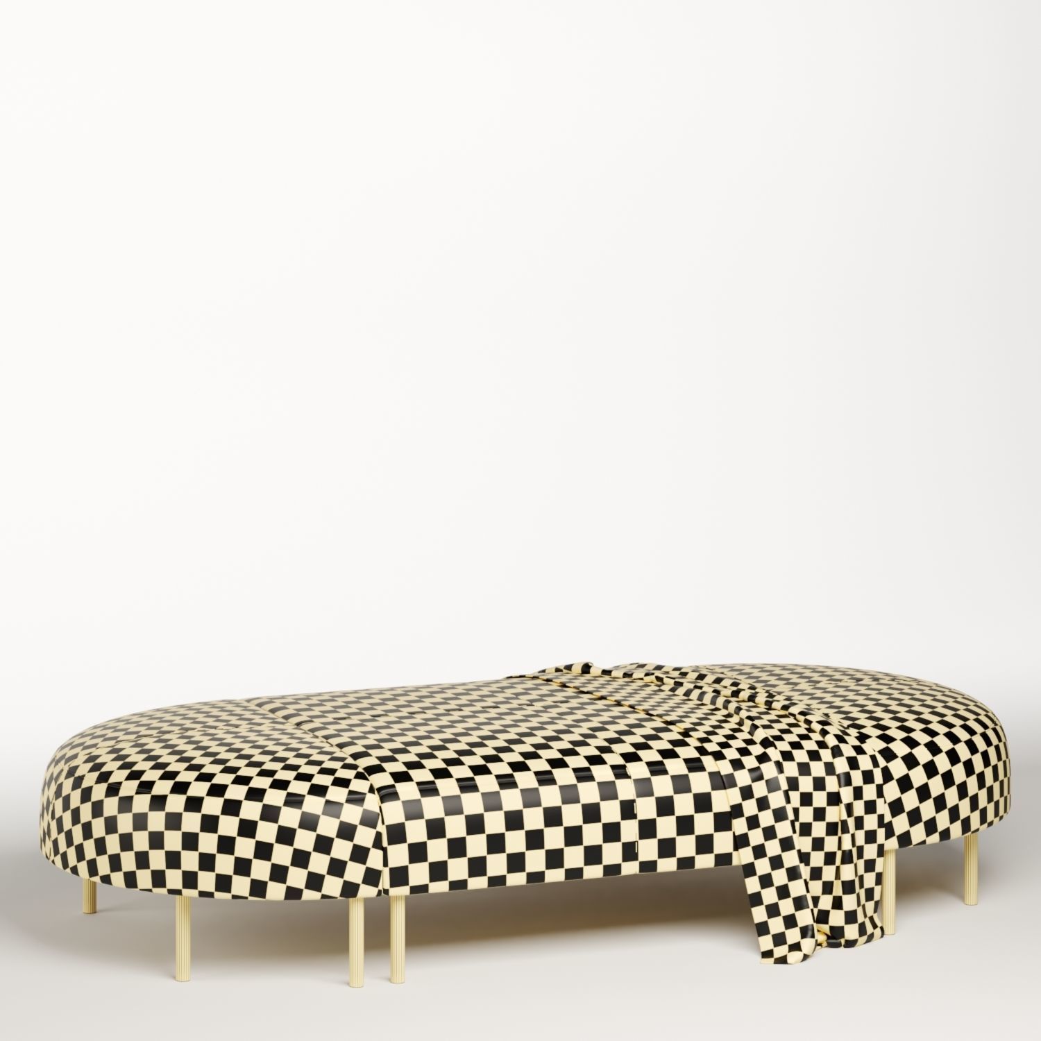 Bench VARIETY 8 seater 3D model_4