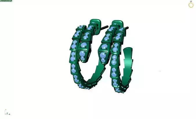 Earrings Snake Bulgari 61