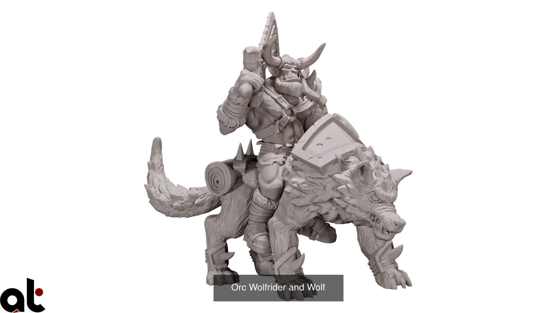 Orc Family warcraft 3D Model Collection_1