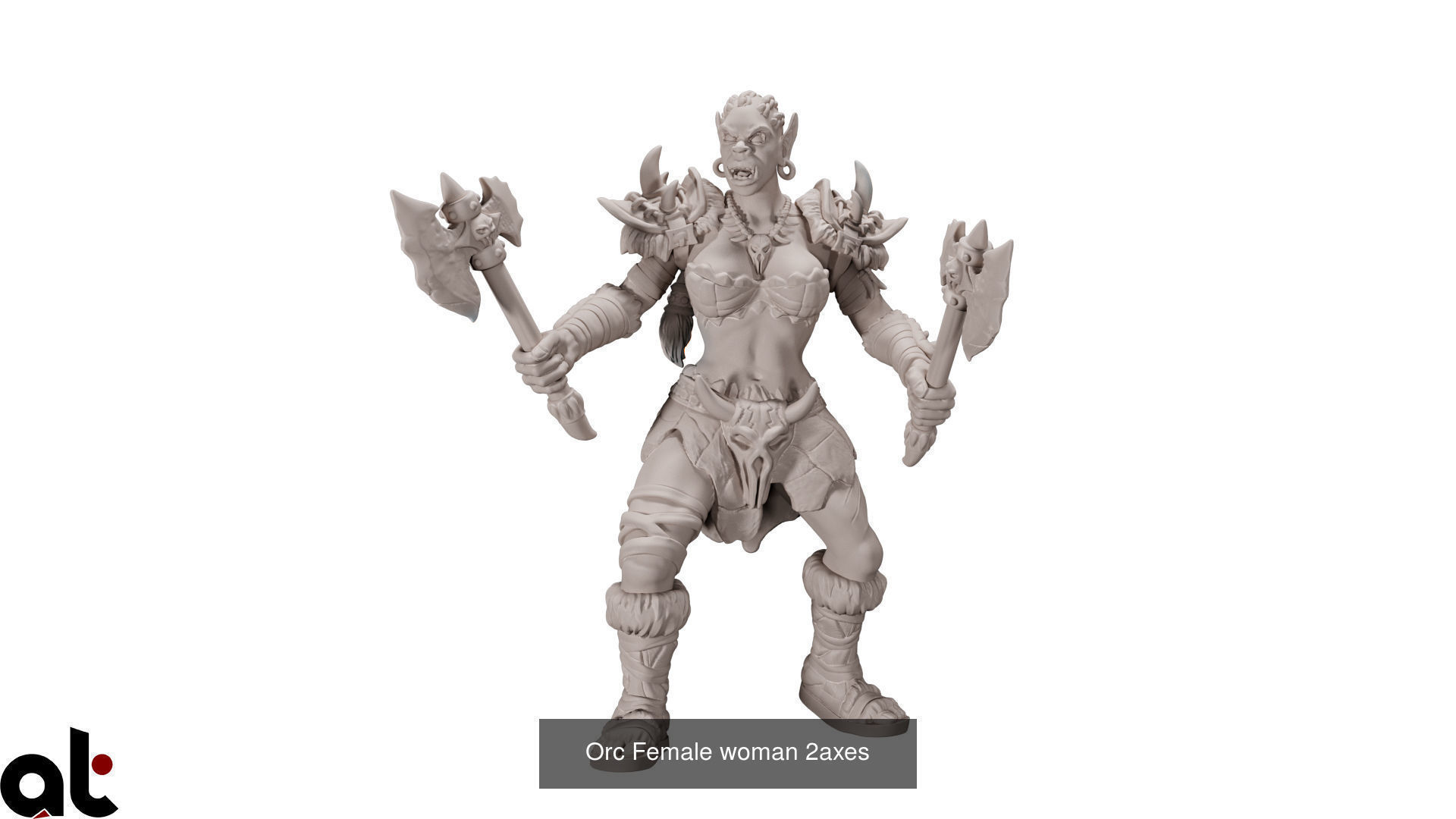 Orc Family warcraft 3D Model Collection_9