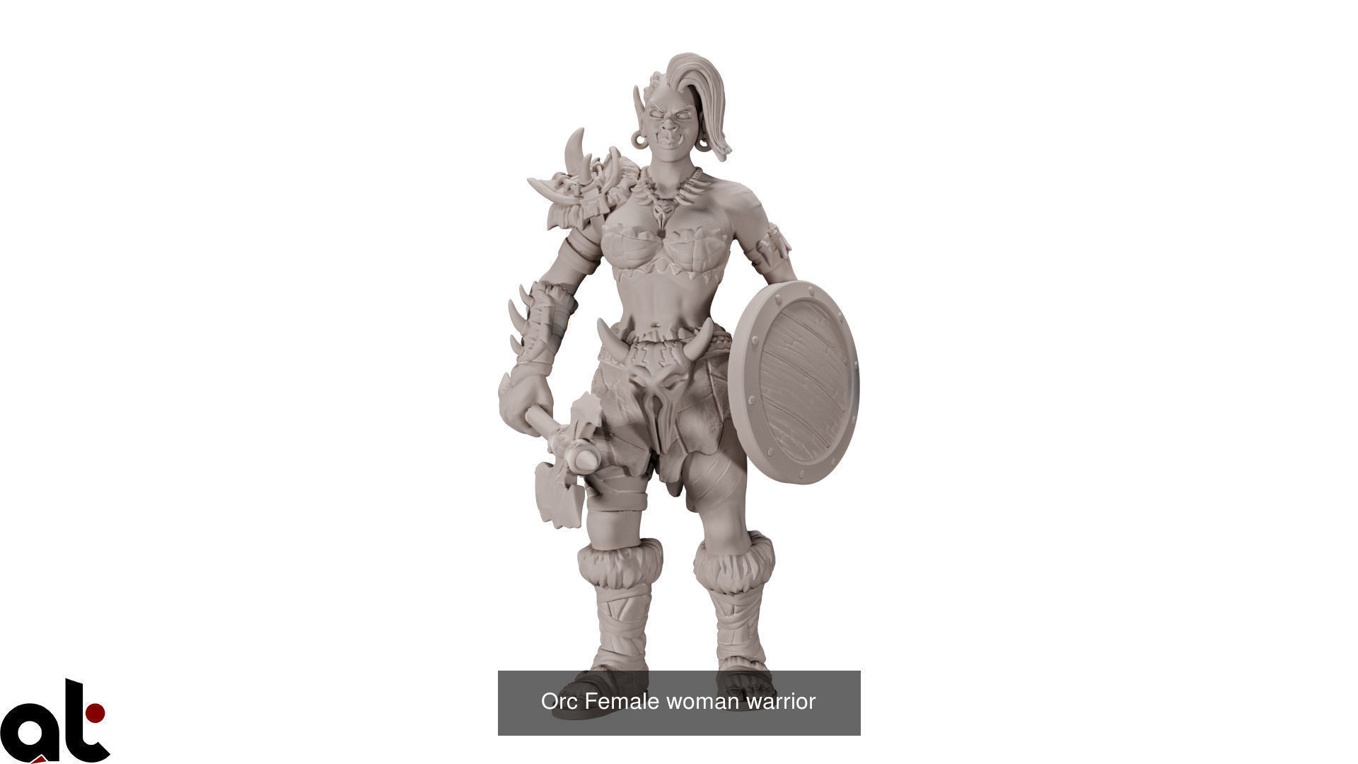 Orc Family warcraft 3D Model Collection_10