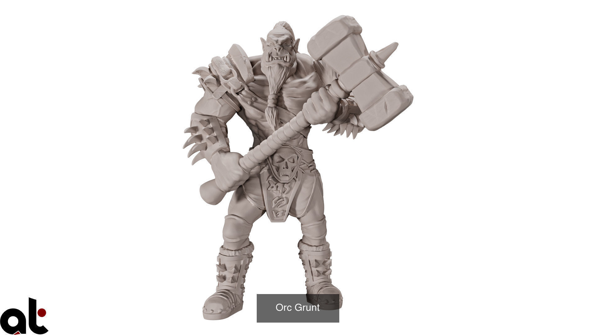 Orc Family warcraft 3D Model Collection_12
