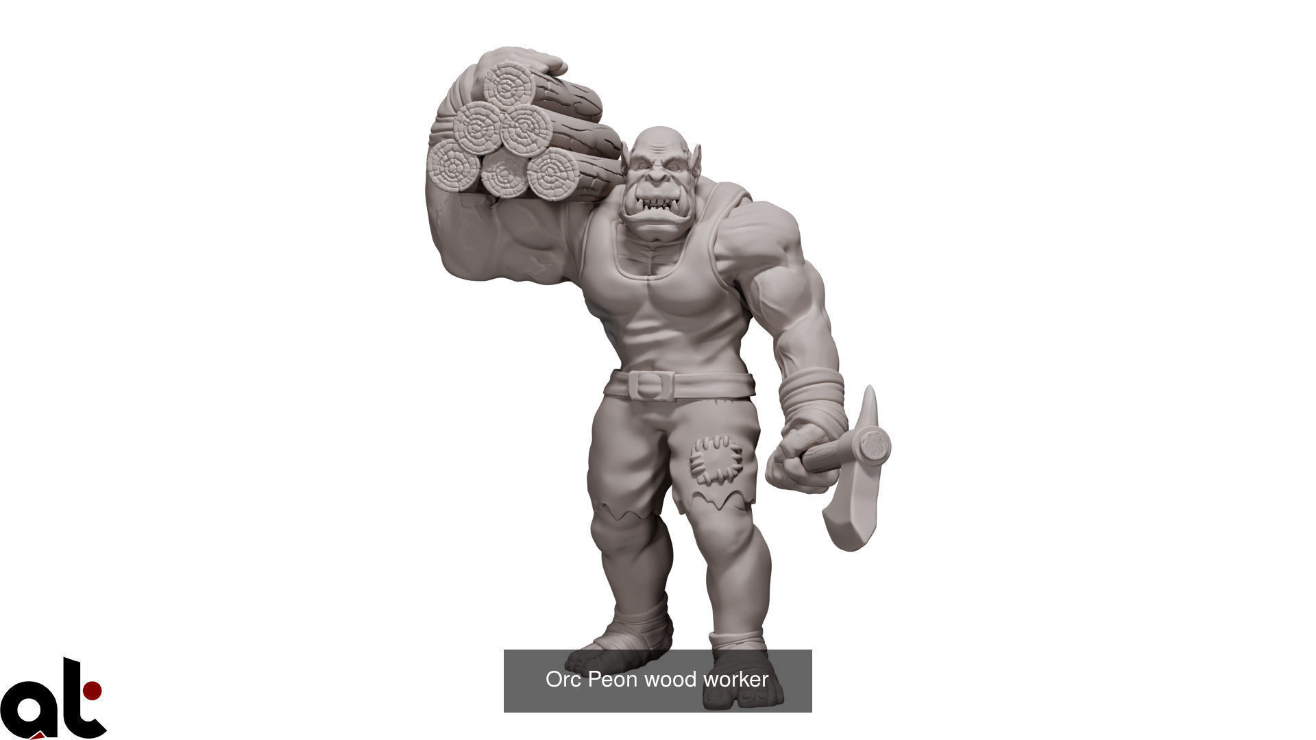 Orc Family warcraft 3D Model Collection_6