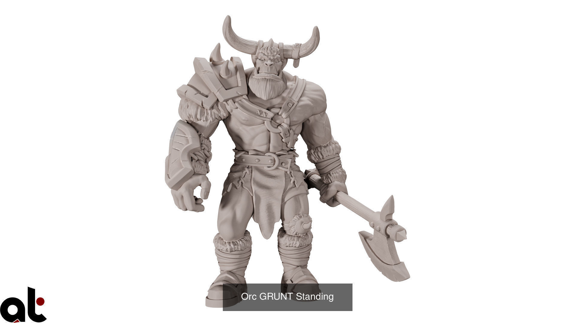 Orc Family warcraft 3D Model Collection_8