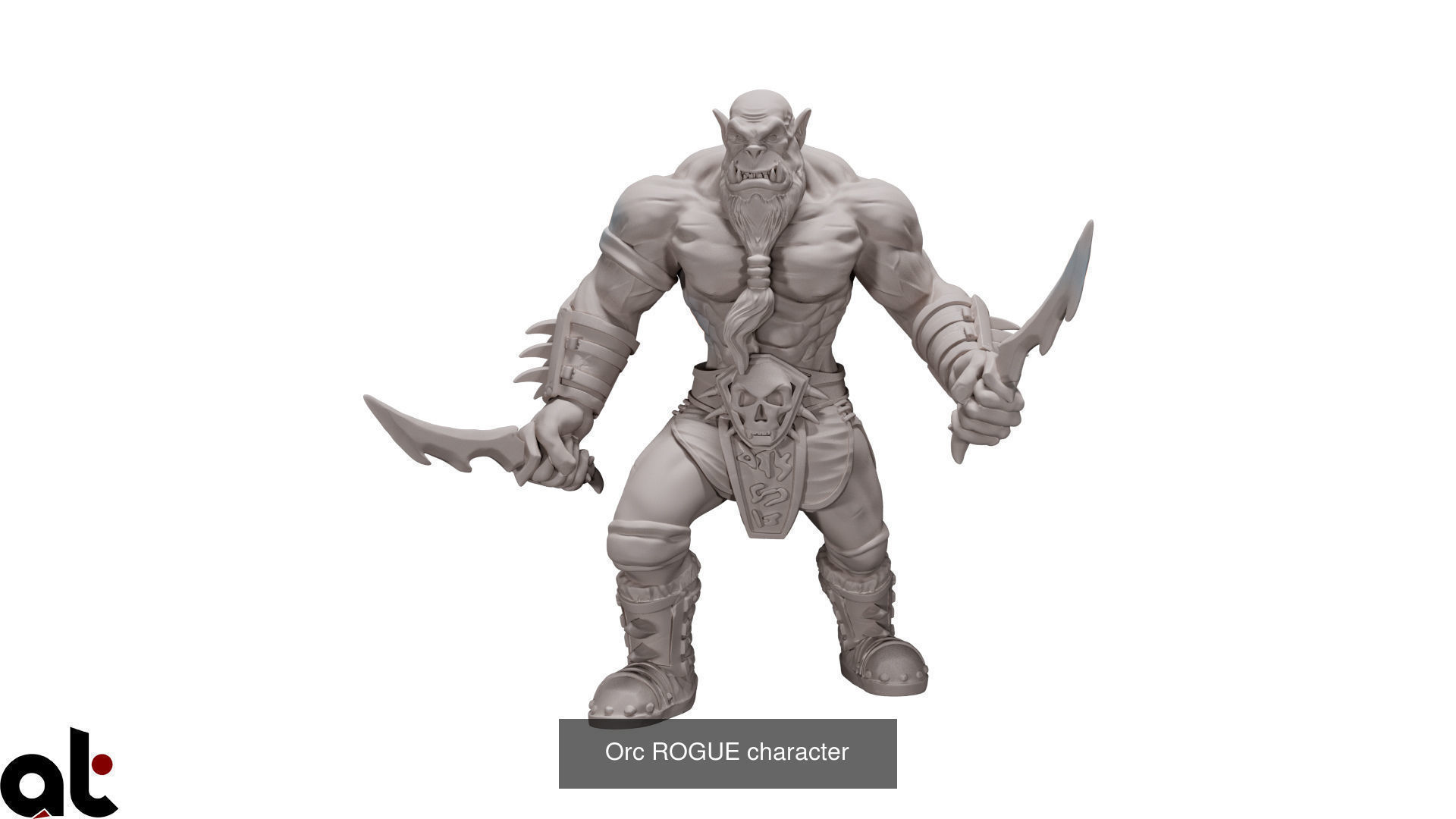 Orc Family warcraft 3D Model Collection_5