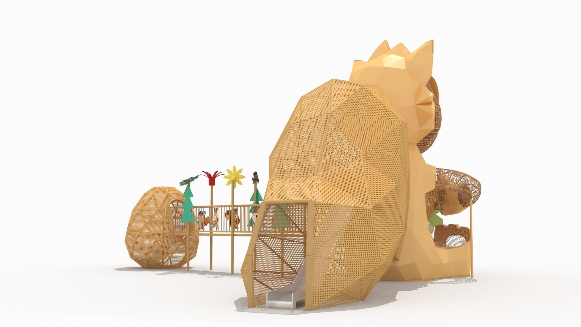 SquirrelPlayground 3D model_3