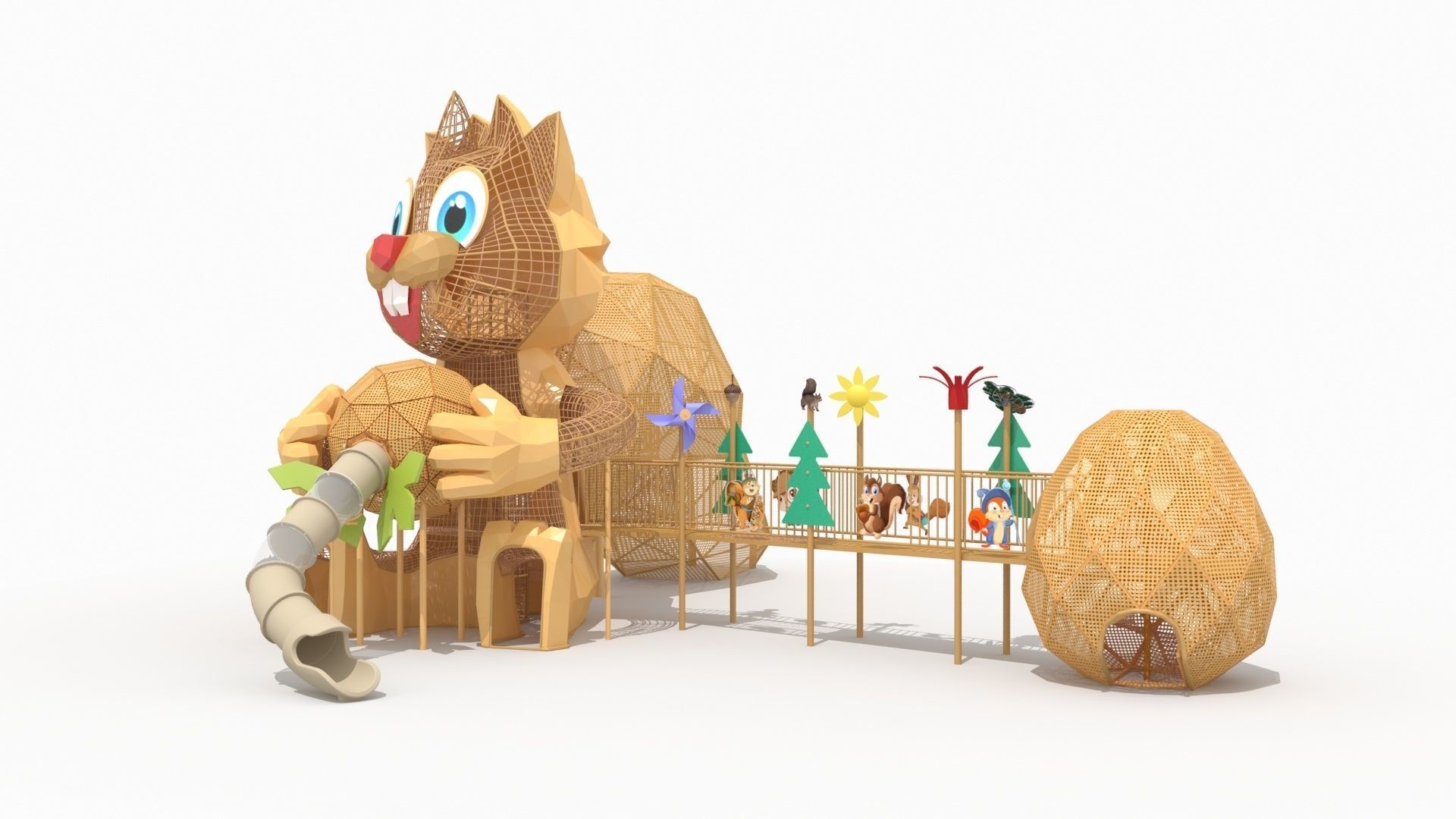 SquirrelPlayground 3D model_2