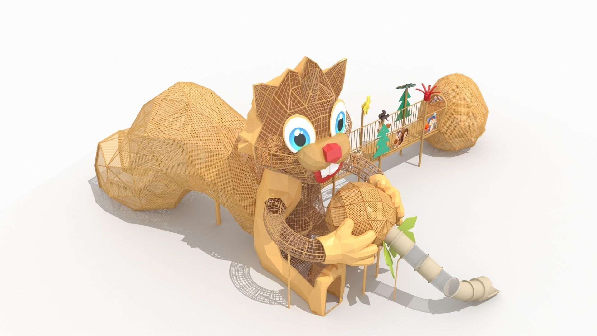 SquirrelPlayground 3D model_5