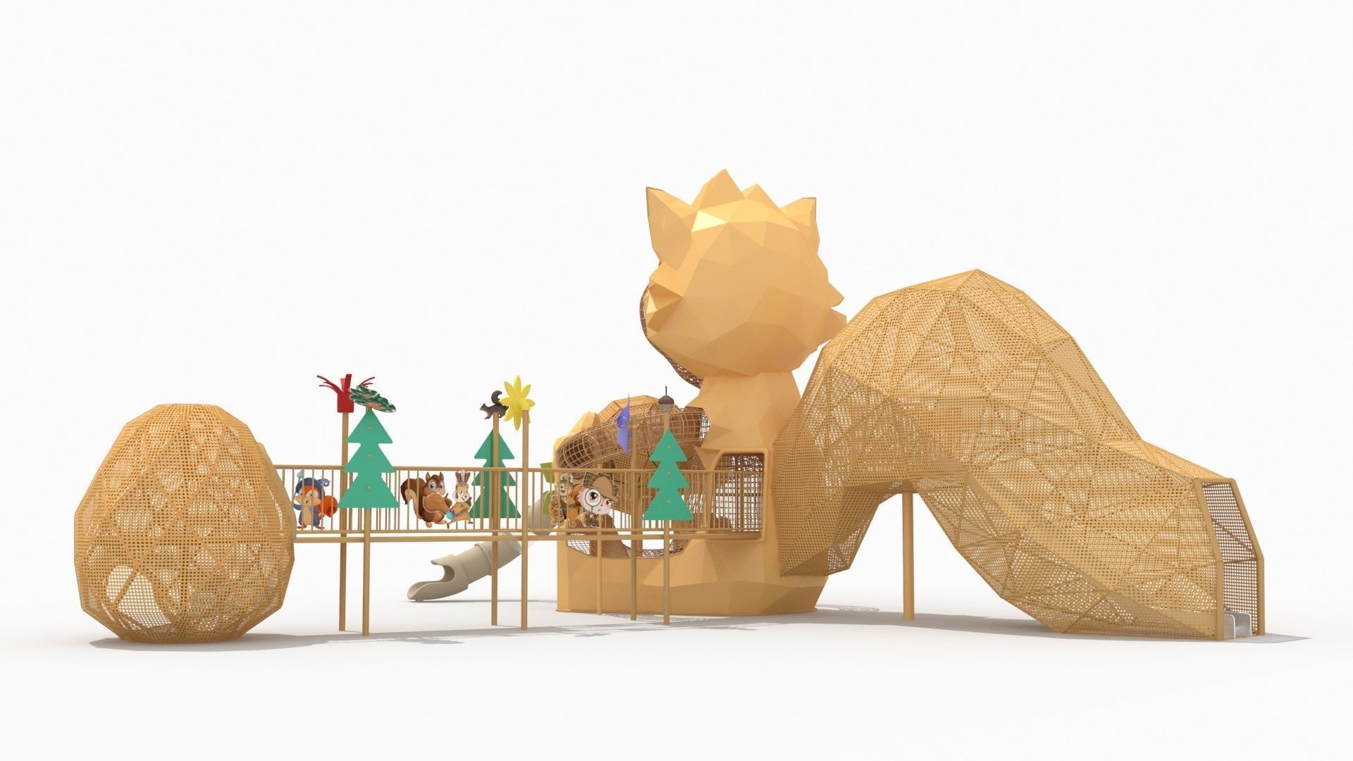 SquirrelPlayground 3D model_4