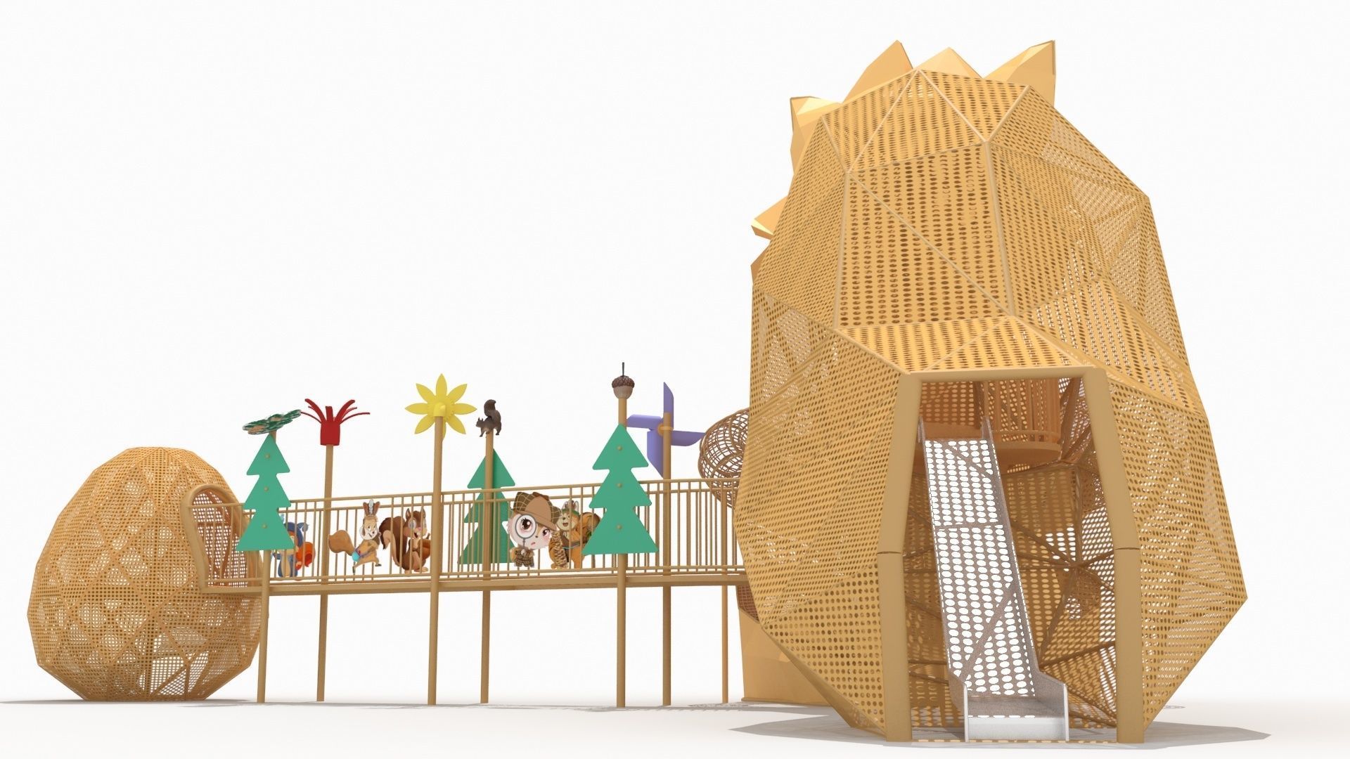 SquirrelPlayground 3D model_6