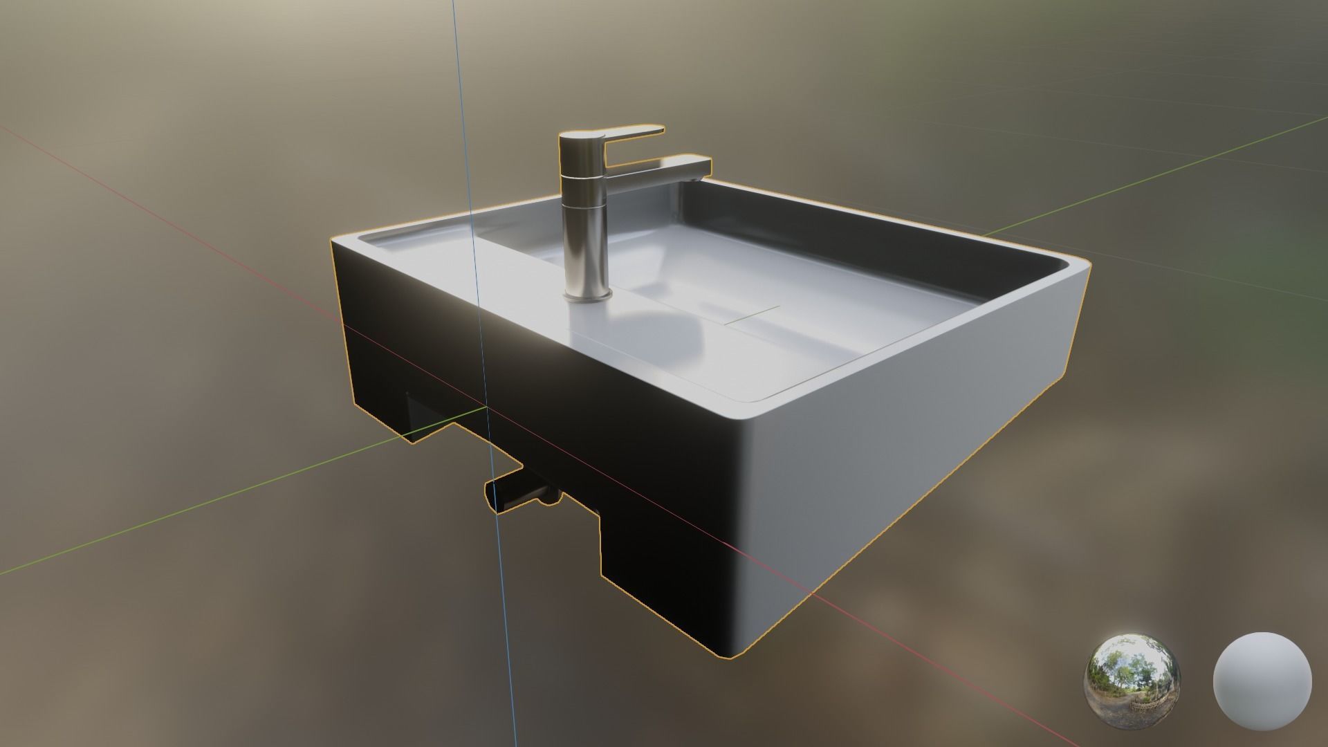 Bathroom Interior Package 7 3D Model Collection_61