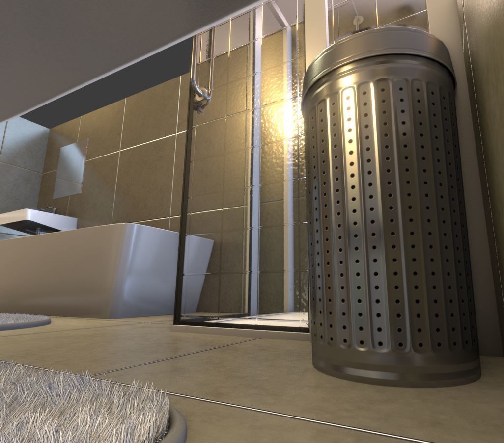 Bathroom Interior Package 7 3D Model Collection_130