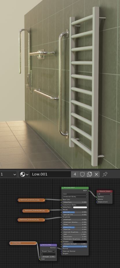 Bathroom Interior Package 7 3D Model Collection_111