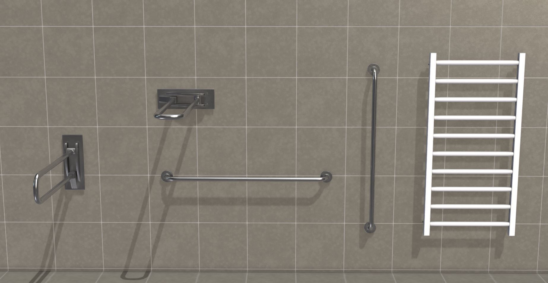 Bathroom Interior Package 7 3D Model Collection_113