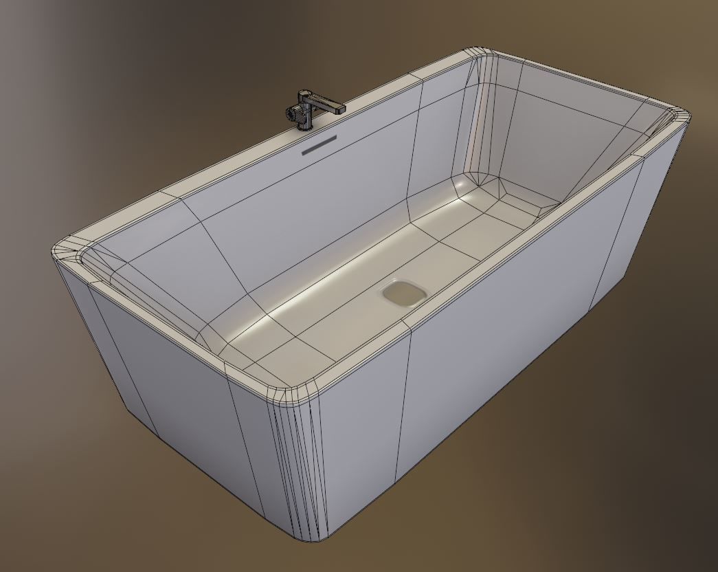 Bathroom Interior Package 7 3D Model Collection_24