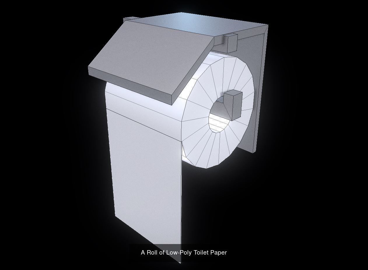 Toilet Package 1 3D Model Collection_12