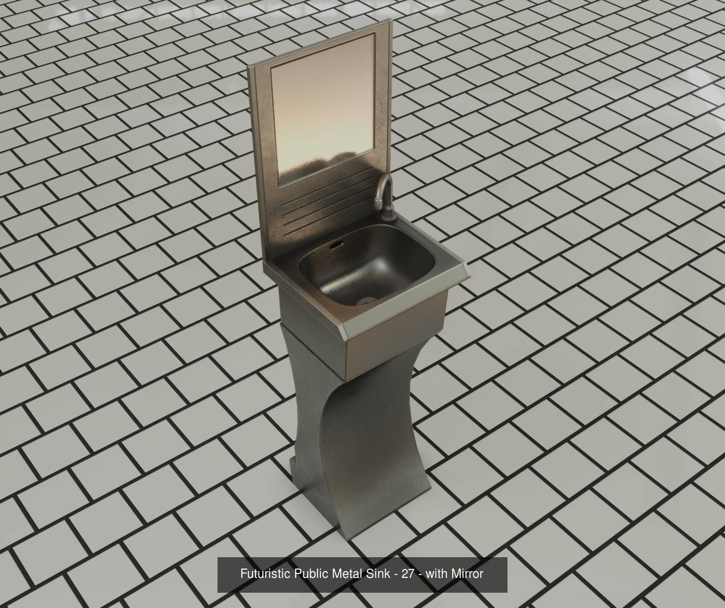 Sink Package 1 3D Model Collection_43