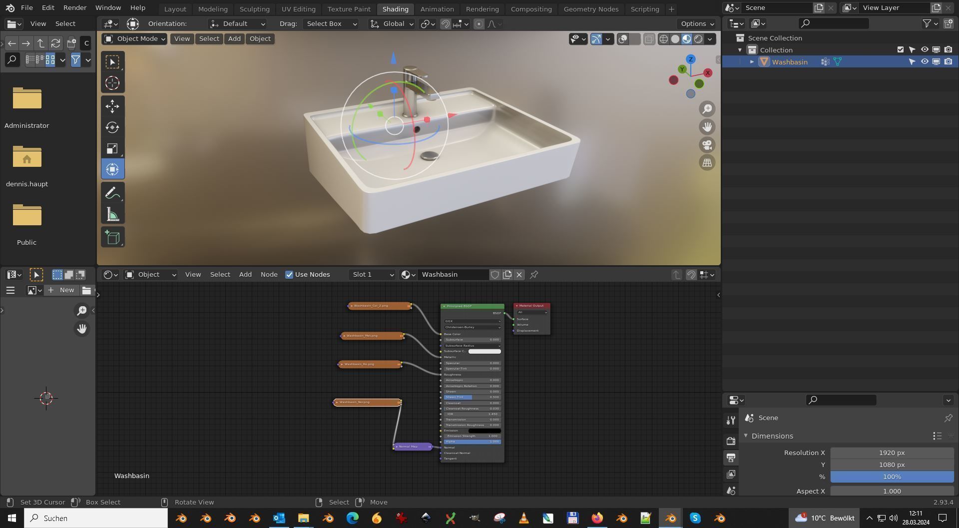 Sink Package 1 3D Model Collection_26