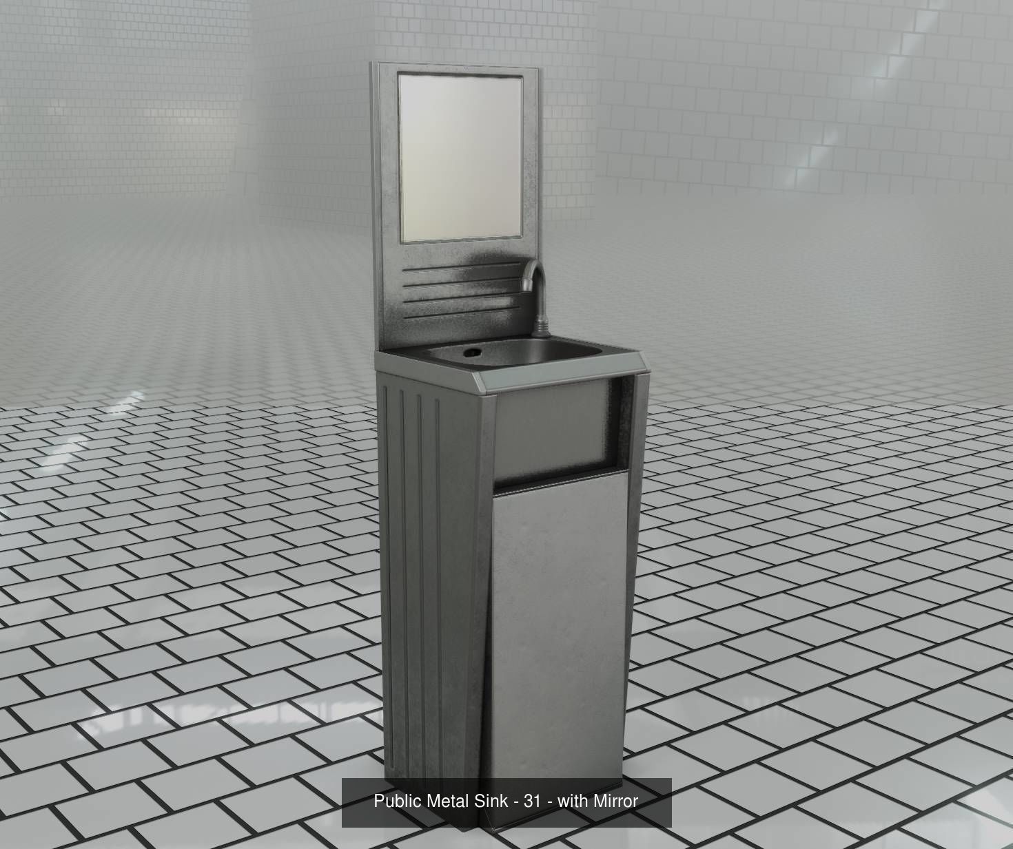 Sink Package 1 3D Model Collection_35