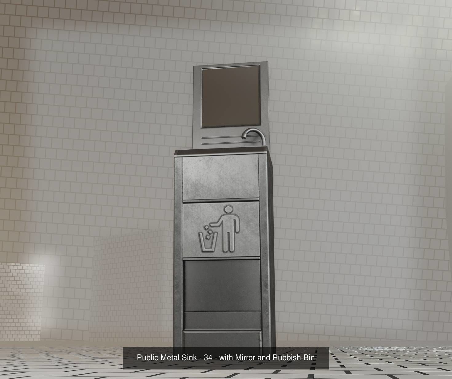 Sink Package 1 3D Model Collection_29