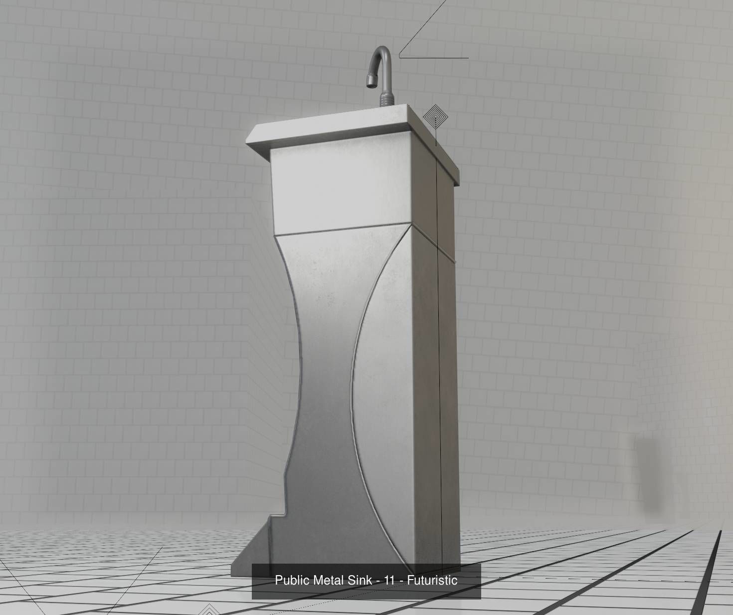 Sink Package 1 3D Model Collection_66