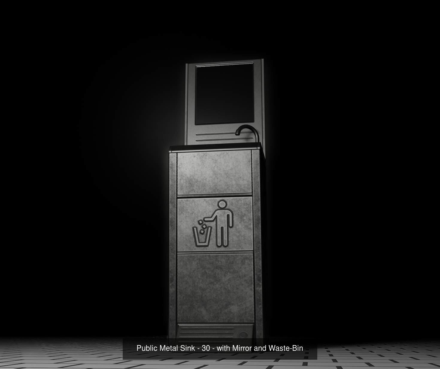 Sink Package 1 3D Model Collection_37