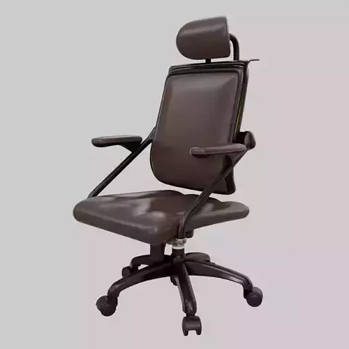 Computer Chair 01 Retro Shape