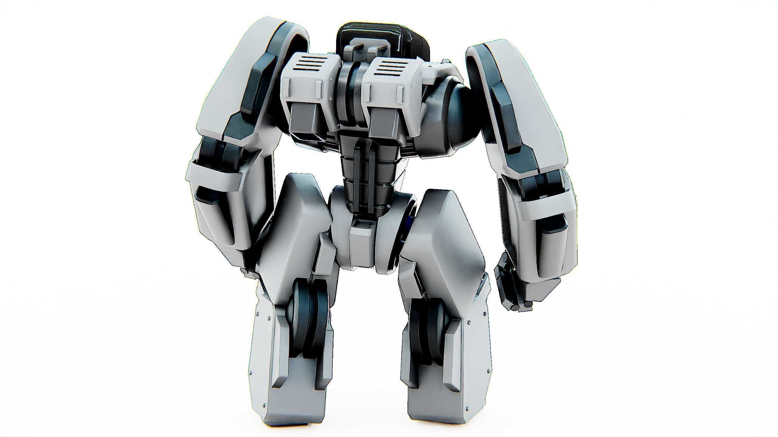 BATTLE DROID SPYKER  Rigged for Unreal Engine - Unity - MIXAMO 3D model_11