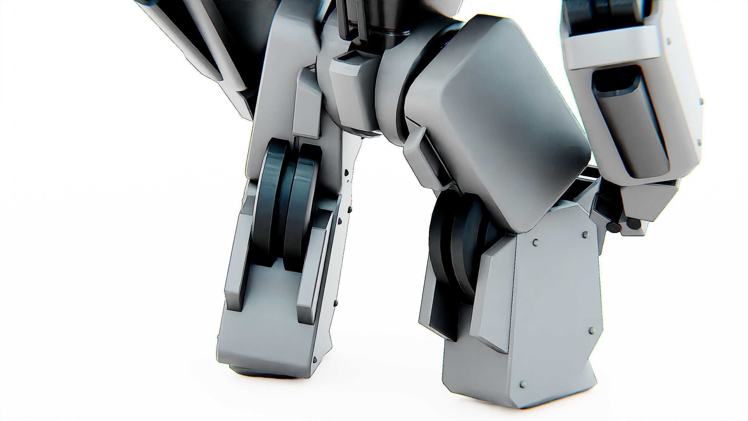 BATTLE DROID SPYKER  Rigged for Unreal Engine - Unity - MIXAMO 3D model_27