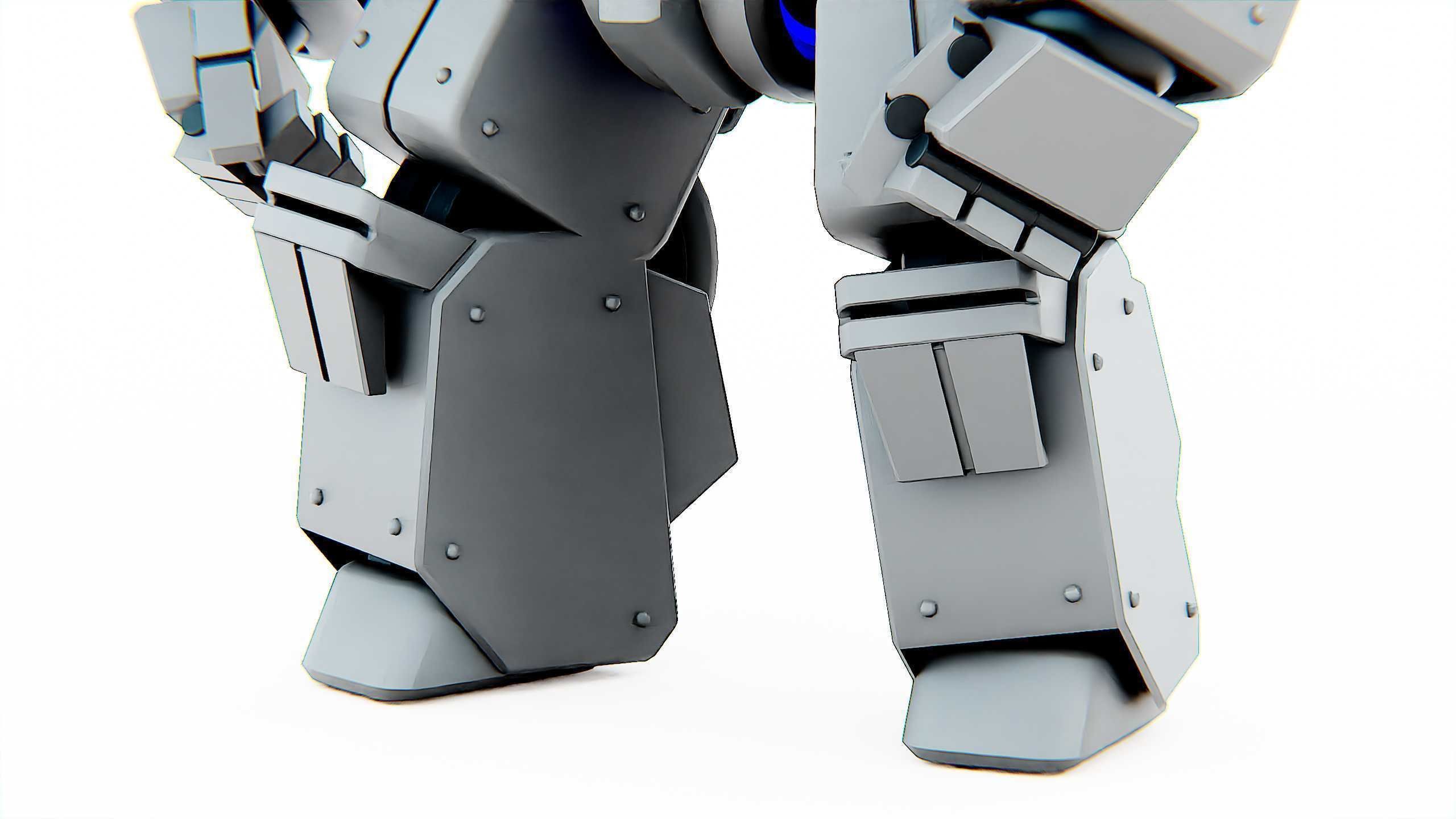 BATTLE DROID SPYKER  Rigged for Unreal Engine - Unity - MIXAMO 3D model_26